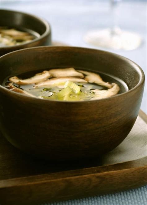 hearty japanese enoki and shiitake mushroom soup can be a meal in itself recipe shiitake