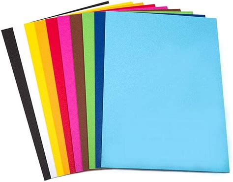 100 Fogli Colorati In Formato A4carta Per Origami In 10 Colori Vivaci