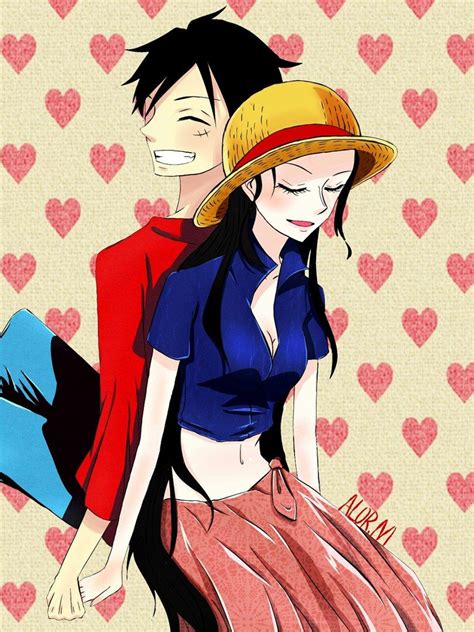 Luffy And Robin Kiss