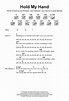 Jess Glynne "Hold My Hand" Sheet Music Notes | Download Printable PDF ...
