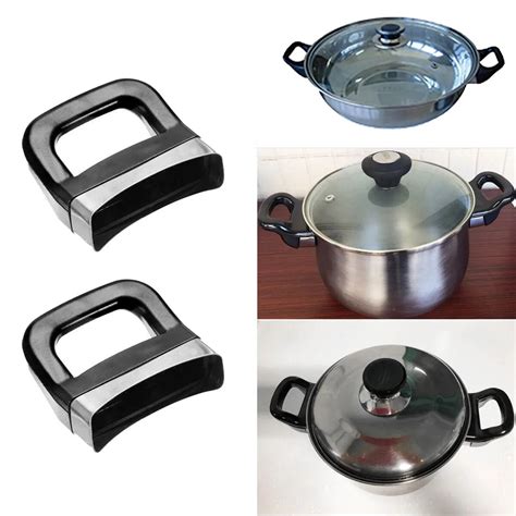 2pcs Cooking Pot Handles For Pans Pressure Cooker Steamer Bakelite Pot