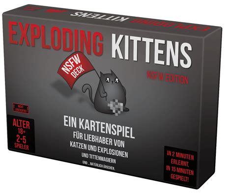 Exploding kittens nsfw (adult content) verified purchase. Asmodee Deutschland - Exploding Kittens - Reihe