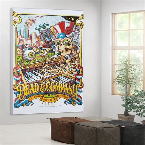 Grateful Dead Poster Vintage Poster Canvas Art Poster And Etsy