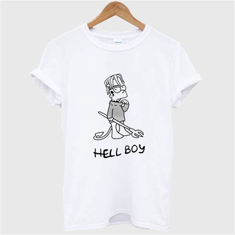 Hellboy Bart Simpson T Shirt