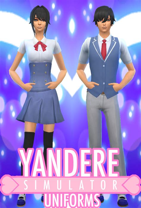 Sims 4 Yandere Simulator Cc Love 4 Cc Finds Sims 4 Yandere Sim