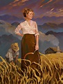 Pioneer Woman Painting at PaintingValley.com | Explore collection of ...