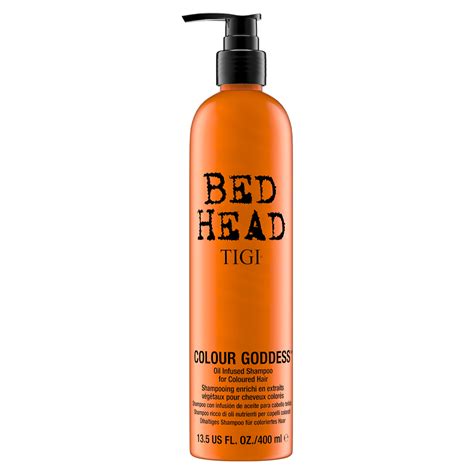 TIGI Bed Head COLOUR GODDESS Oil Infused Farbpflegendes Shampoo 6x 400