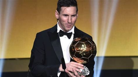 Lionel Messi Remporte Un Cinquième Ballon Dor