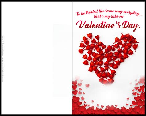 Sweet Valentines Day Card Printable Valentines Cards Valentines