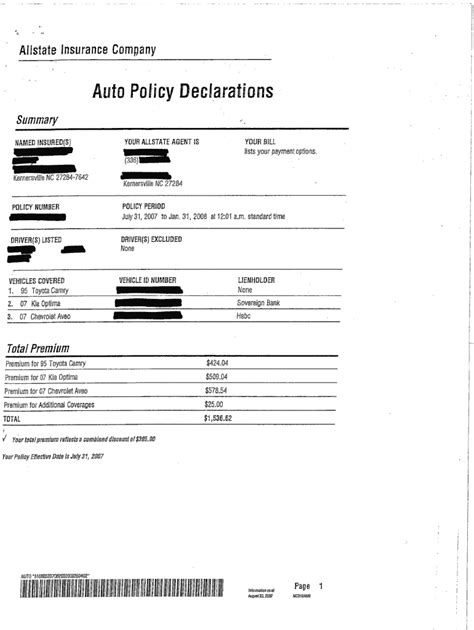 In the case of the prior section, the first vehicle was a here the declaration page sets all the limits and terms that will govern the auto insurance policy. Get The Auto Insurance Declaration Page Template Form Ptogressive 2020 - Fill and Sign Printable ...