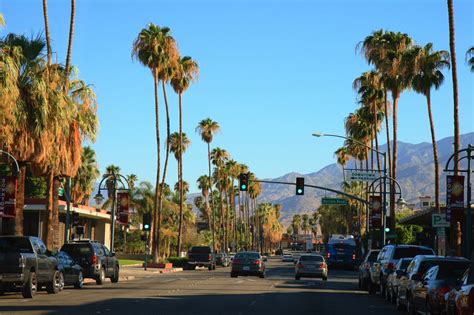 The train journey time between palm springs amtrak and los angeles is around 3h 33m and covers a distance of around 106 miles. Palm Springs - Wikipedia, la enciclopedia libre