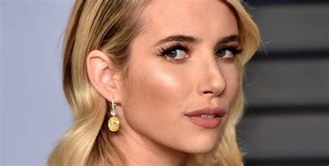 Emma Roberts Just Dyed Her Honey Blonde Hair A Rich Brown Shade