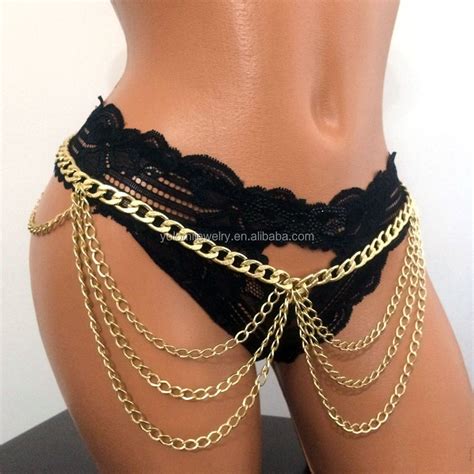 Girls Waist Chain Sexy Thigh Chain Jewelry Women Waist Belt Belly Chain