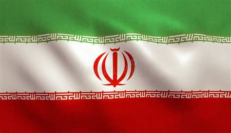 Bandeira De Irã Foto De Stock Imagem De Vento Acenar 91501096