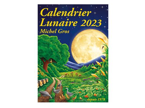 Calendrier Lunaire 2023 Boutique Lavenir