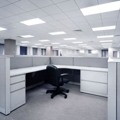 Empty Office Cubial Stock Photo - Download Image Now - iStock