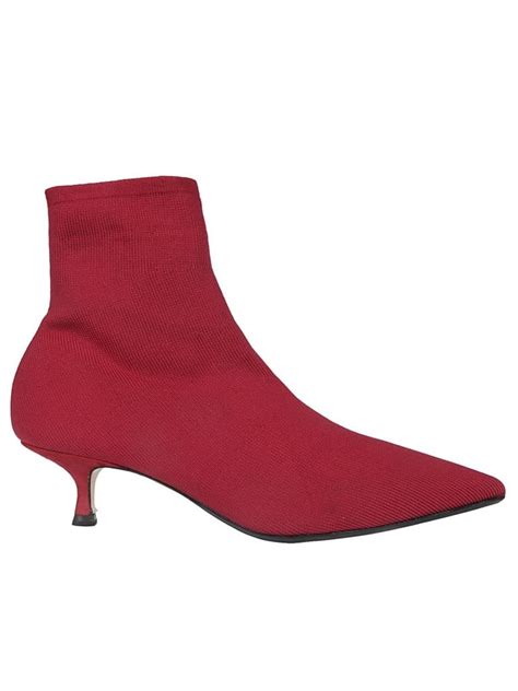 Anna F Ankle Sock Boots Gigi Hadids Red Sock Boots Popsugar