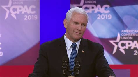 Cpac 2019 Vice President Mike Pence Youtube
