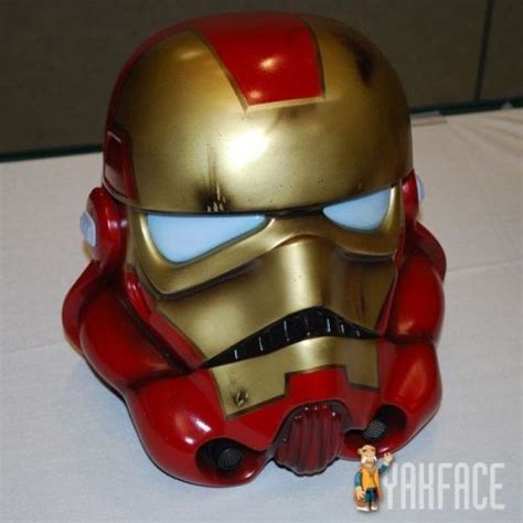Ironman Stormtrooper Helmet Stormtrooper Art Iron Man Mask Darth