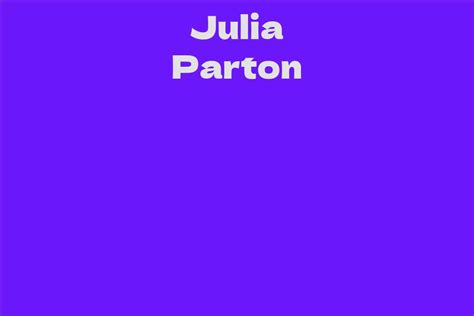 Julia Parton Facts Bio Career Net Worth Aidwiki