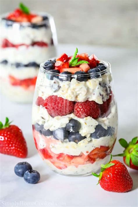 Muesli Yogurt Parfait With Berries Video Simply Home Cooked