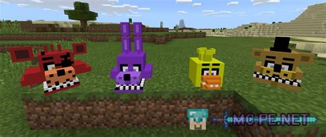 Fnaf Heads Pack 125 › Resources › Mcpe Minecraft Pocket Edition
