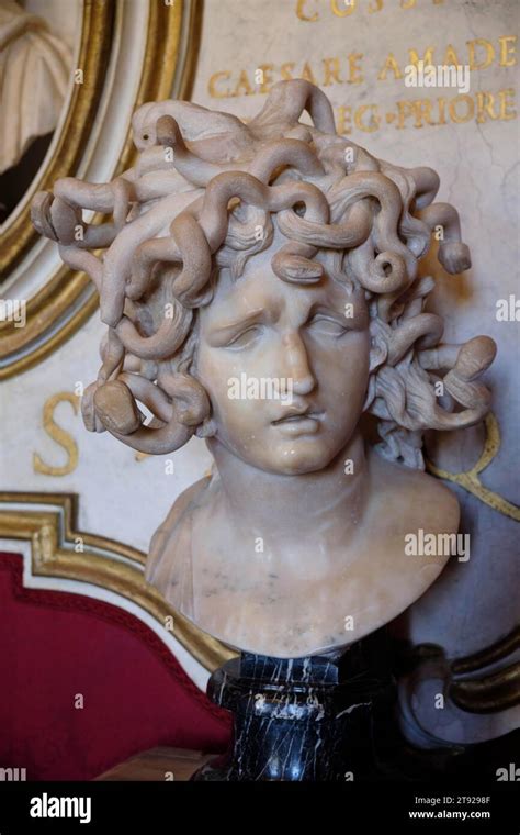 Head Of Medusa By Gian Lorenzo Bernini Capitoline Museums Capitoline