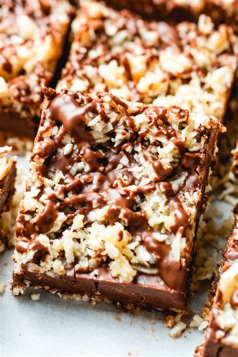 By my reckoning, a 'bar' of this delicious concoction will cost you at most $1.00 if you make them yourself. No-Bake Peanut Butter Chocolate Coconut Bars | Coconut ...