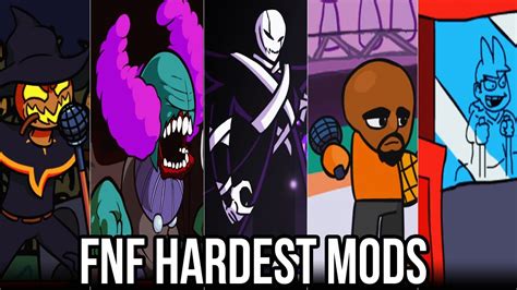 Friday Night Funkin The Hardest Mods Compilation Part 2 Youtube