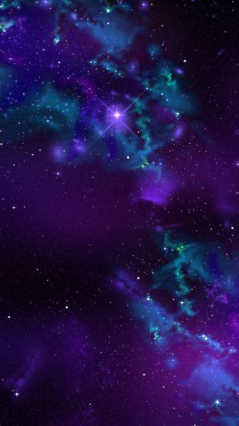 Purple Galaxy Wallpaper Hd