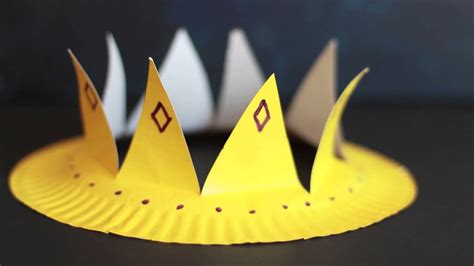 Paper Plate Crown Youtube