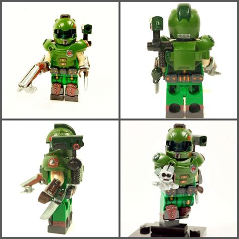 I Made A Lego Doomslayer Full Credits To U I Have An Alibi Lego