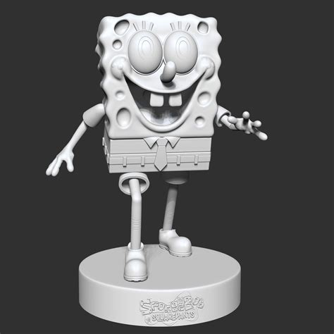 Spongebob Bob Esponja 3d Print Model Games Cgtrader