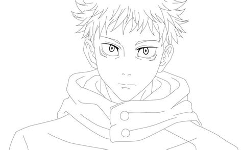 Itadori Yuji Coloring Pages Jujutsu Kaisen Coloring Pages Disegni