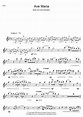 Franz Schubert - Ave Maria - Sheet Music at Stanton's Sheet Music
