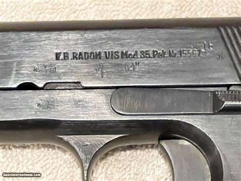 Polish Radom Vis 35 9x19mm Pistol German Markings