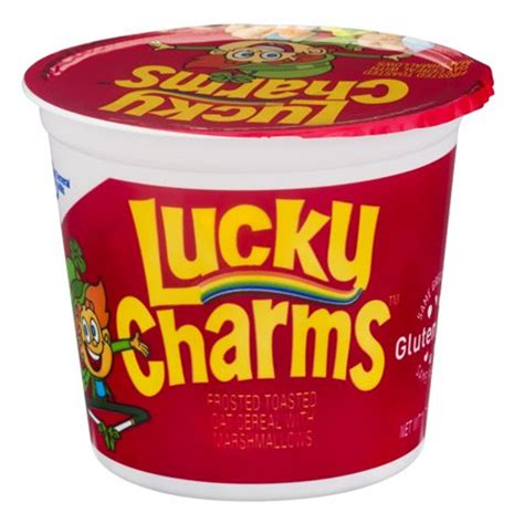 Lucky Charms Cereal With Marshmallows Single Serve Bowl 48g Usa Candy