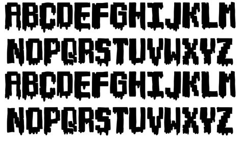 Retro Arcade Terror Font By Woodcutter Fontriver