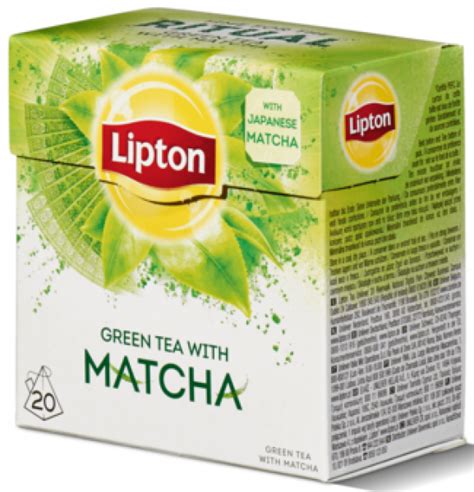 Lipton Green Tea With Matcha Pyramidenbeutel 4 X 20 Stück
