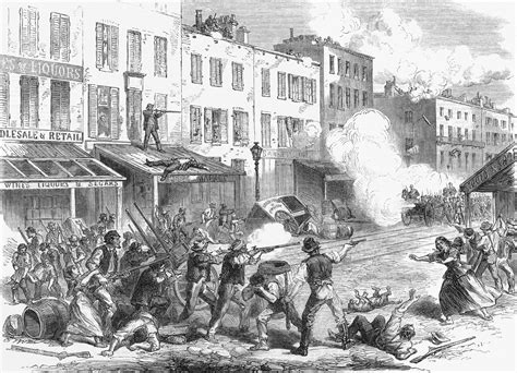 Did Firefighters Start Or End 1863 Draft Riots — Or Both The New York Times