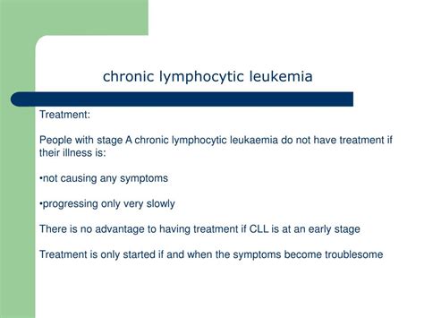 Ppt Chronic Lymphocytic Leukemia Powerpoint Presentation Free