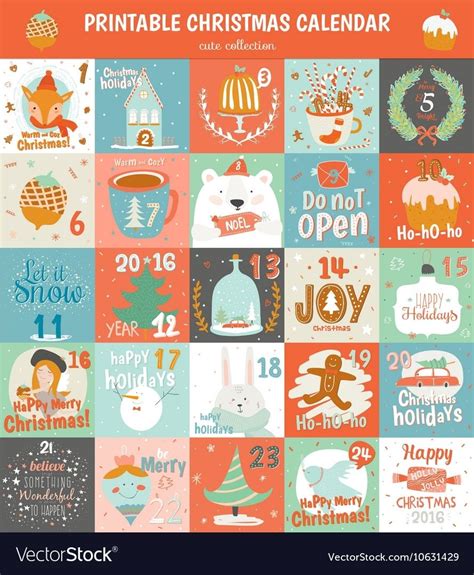 A selection of blank calendars that you can print. Free Printable Calendar Advent in 2020 | Printable advent ...