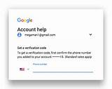 Photos of Account Recovery Google Apps