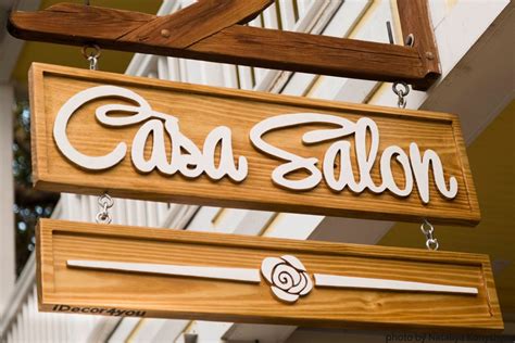 Carved Wood Business Sign Advertising Outdoor Signage Company Name