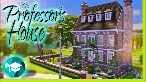 The Professors House Discover University No Cc The Sims 4
