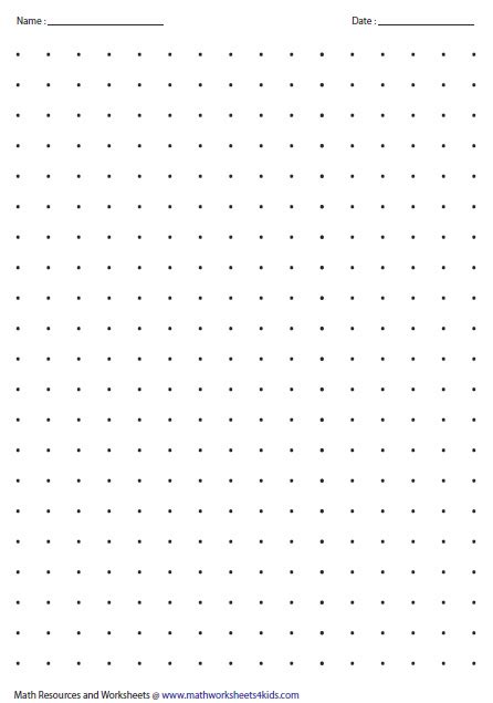 Printable Graph Papers And Grids