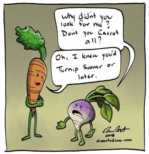Turnip Pun Funny Vegetables Veggie Puns Puns