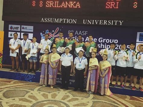 Exemplary Indian Swimming Team Win Gold Medal At Asian Age Group