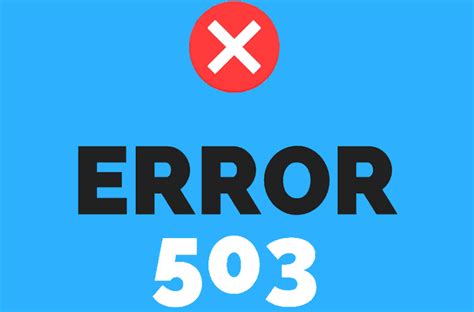 ¿qué Es El Error 503 Servicio No Disponible Hosting Web 69com