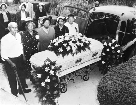 African American Funeral 1950s Profkaren Flickr